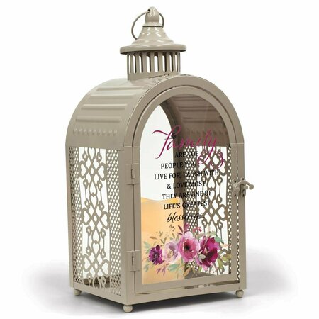 COTTAGE GARDEN Family Are the People You Live Lantern LTN184LMG